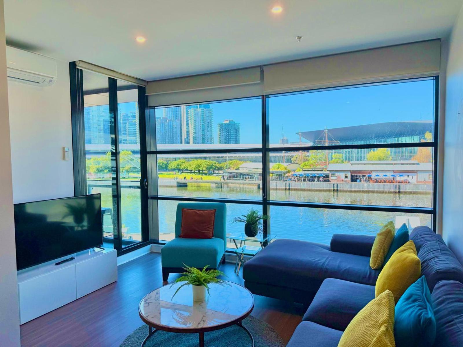 Waterfront Melbourne Apartments Luaran gambar