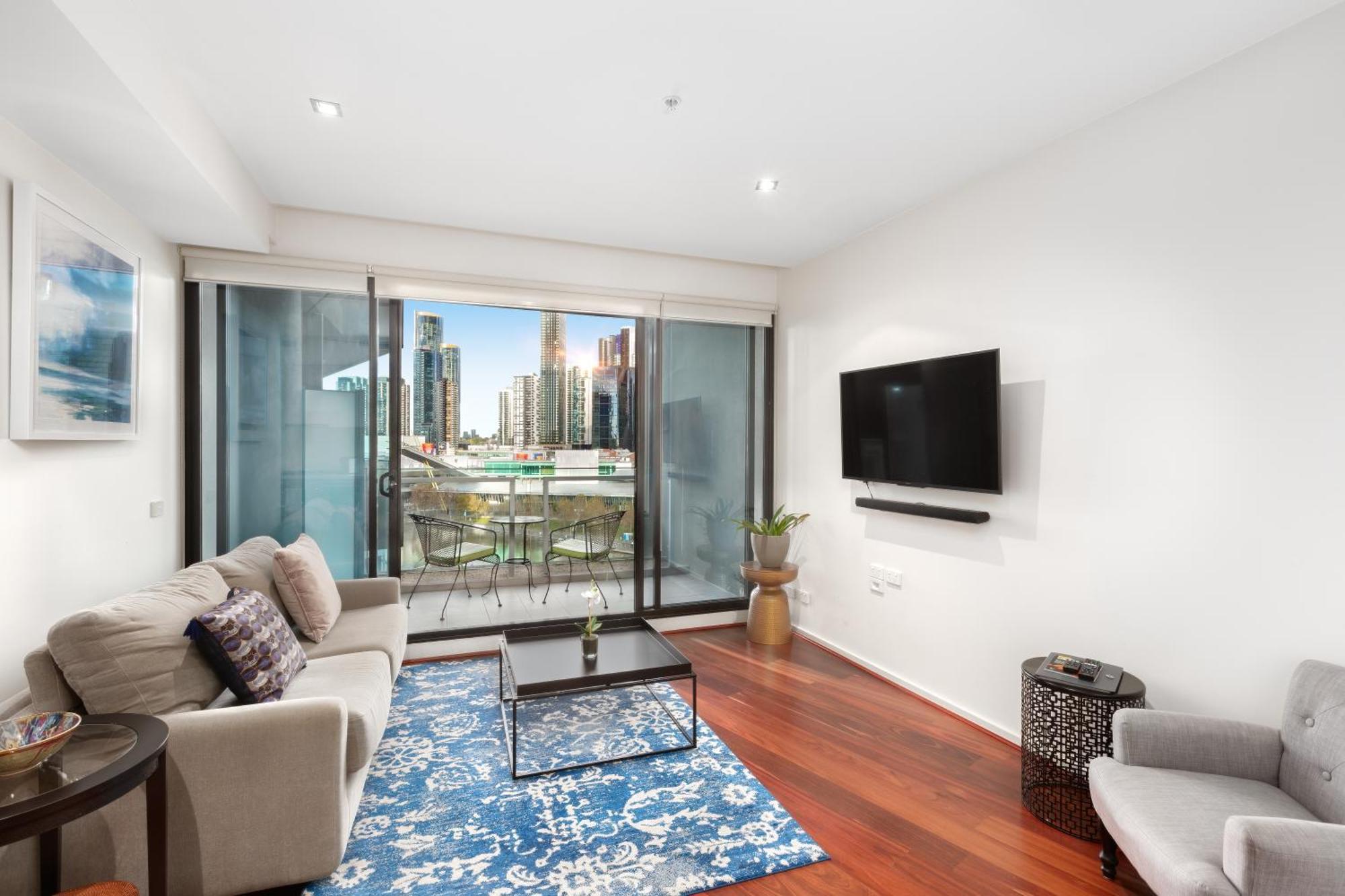 Waterfront Melbourne Apartments Luaran gambar